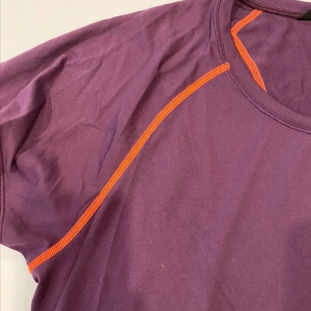 NWOT The North Face plum/orange active tee - XL - Picture 3 of 4